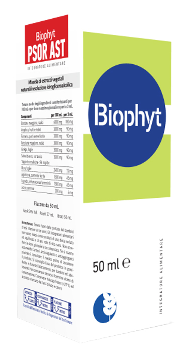BIOPHYT PSOR AST 50 ML SOLUZIONE IDROALCOLICA - Farmacianumberone.it