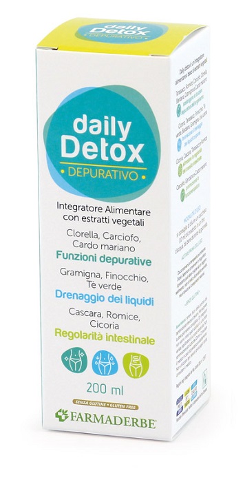 DAILY DETOX SOLUZIONE ORALE 200 ML - Farmacianumberone.it