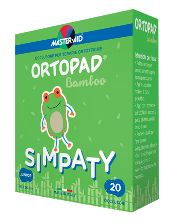 CEROTTO OCULARE PER ORTOTTICA ORTOPAD SIMPATY JUNIOR 5X6,7 20 PEZZI - Farmacianumberone.it