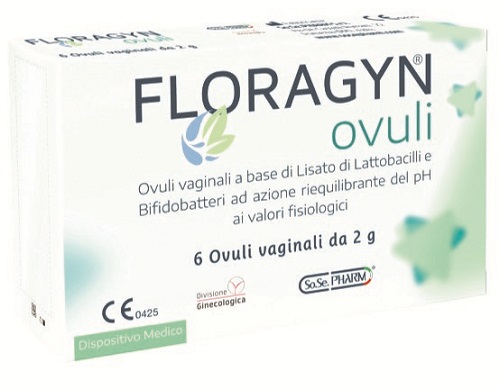 OVULI VAGINALI A BASE DI LATTOBACILLI LISATI FLORAGYN OVULI 2 G 6 PEZZI - Farmacianumberone.it