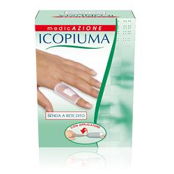 BENDA ICOPIUMA A COMPRESSIONE FISIOLOGICA RETE DITO CAL 1 1 PEZZO CON APPLICATORE - Farmacianumberone.it