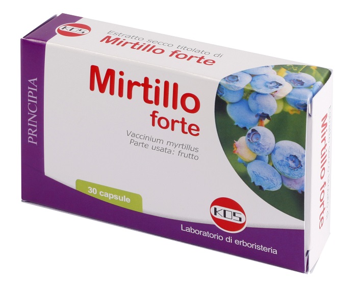 MIRTILLO FORTE ESTRATTO SECCO 30 CAPSULE - Farmacianumberone.it