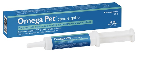 OMEGA PET PASTA APPETIBILE 30 G - Farmacianumberone.it