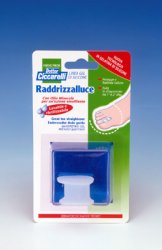 RADDRIZZA ALLUCE IN GEL DI SILICONE BIANCO SEMITRASPARENTE SAGOMATA PER PROTEGGERE E RIALLINEARE L'ALLUCE EVITANDO LO SFREGAMENTO FRA IL PRIMO E IL SECONDO DITO IGIENEPIEDE 1 PEZZO - Farmacianumberone.it