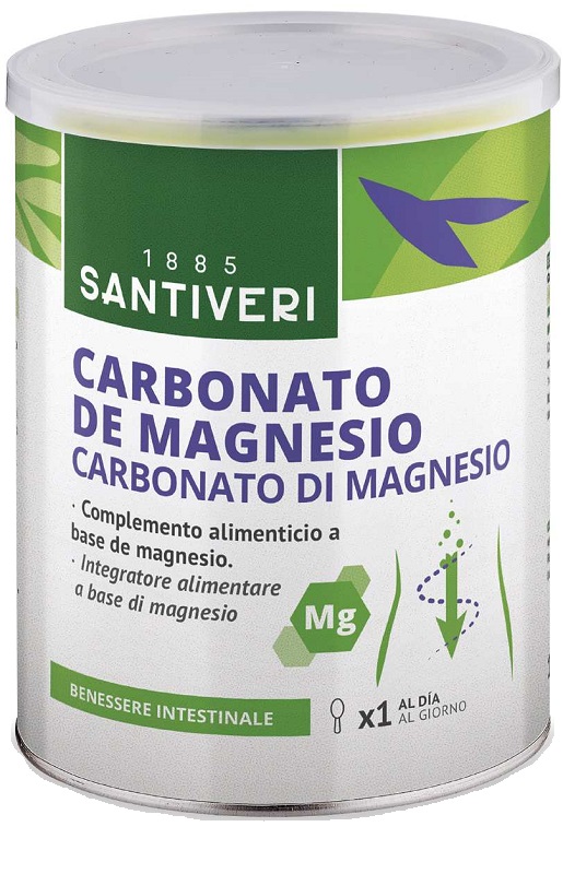 CARBONATO MAGNESIO 110 G SANTIVERI - Farmacianumberone.it