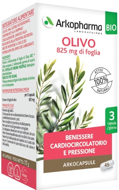 ARKO CAPSULE OLIVO BIO 45 CAPSULE - Farmacianumberone.it