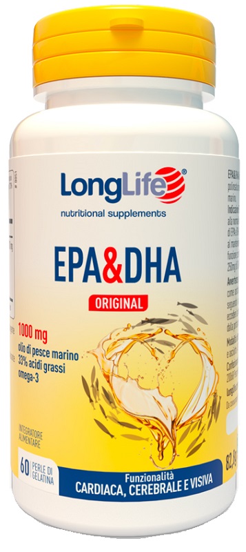 LONGLIFE EPA DHA 60 PERLE - Farmacianumberone.it