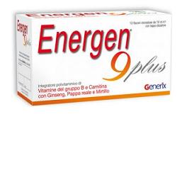 ENERGEN 9 PLUS 10 FLACONCINI 10 ML - Farmacianumberone.it