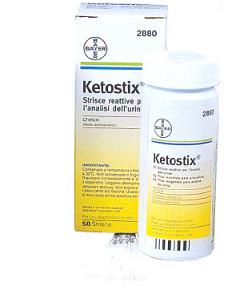 STRISCE MISURAZIONE CHETONURIA KETOSTIX 50 PEZZI - Farmacianumberone.it