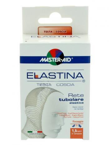 RETE TUBOLARE ELASTICA IPOALLERGENICA MASTER-AID ELASTINA TESTA/COSCIA 1,5 MT IN TENSIONE CALIBRO 6 CM - Farmacianumberone.it