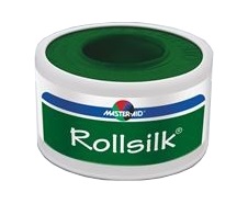 CEROTTO IN ROCCHETTO MASTER-AID ROLLSILK SETA 5X2,50 - Farmacianumberone.it
