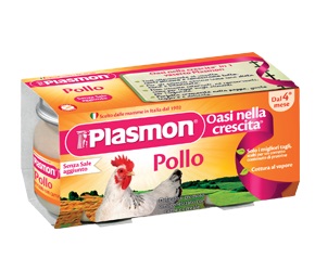 PLASMON OMOGENEIZZATO POLLO 80 G X 2 PEZZI - Farmacianumberone.it