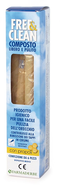FREE&CLEAN CONI ORECCHIO 2 PEZZI - Farmacianumberone.it