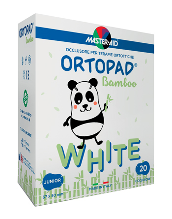 CEROTTO OCULARE PER ORTOTTICA ORTOPAD BIANCO JUNIOR 50 PEZZI - Farmacianumberone.it