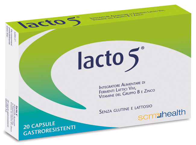 LACTO 5 20 CAPSULE - Farmacianumberone.it