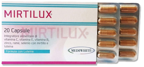 MIRTILUX 20 CAPSULE - Farmacianumberone.it