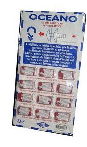 TAPPO AURICOLARE IN LATTICE OCEANO 2 PEZZI - Farmacianumberone.it