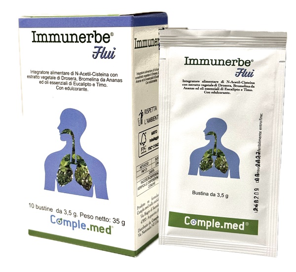 IMMUNERBE FLUI 10 BUSTINE - Farmacianumberone.it
