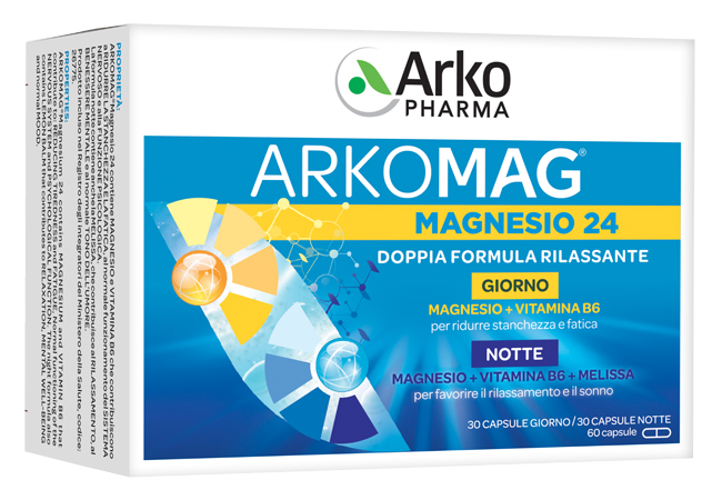 MAGNESIO 24 60 CAPSULE - Farmacianumberone.it