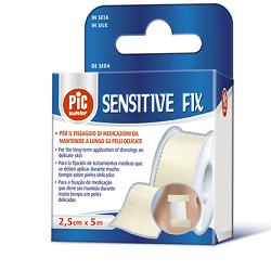 CEROTTO IN ROCCHETTO SENSITIVE FIX 2,5X500 CM CON FUSTELLA 1 PEZZO - Farmacianumberone.it