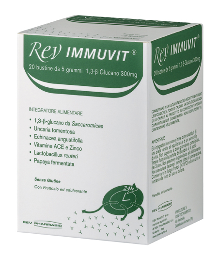 REV IMMUVIT 20 BUSTINE - Farmacianumberone.it