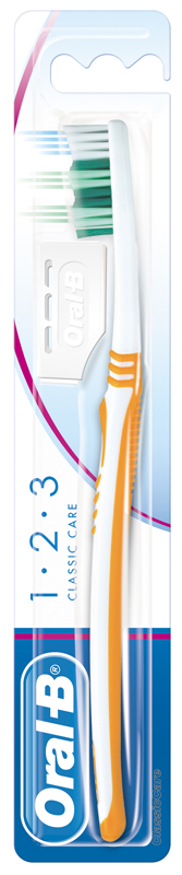 ORALB 123 CLASSIC CARE SPAZZOLINO MANUALE - Farmacianumberone.it