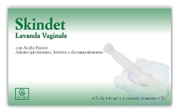 SKINDET LAVANDA VAGINALE 4 FLACONI 140 ML + 4 CANNULE MONOUSO IN BLISTER - Farmacianumberone.it