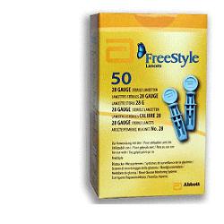 LANCETTE PUNGIDITO FREESTYLE GAUGE 28 50 PEZZI - Farmacianumberone.it