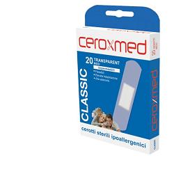 CEROXMED CLASSIC TRASPARENTI 7,2 CM X 1,9 CM 20 CEROTTI MEDI - Farmacianumberone.it