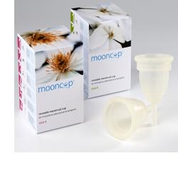 COPPETTA MESTRUALE MOONCUP TAGLIA A GRANDE PER DONNE CON PIU' DI 30 ANNI - Farmacianumberone.it