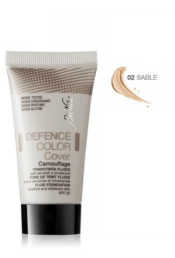 DEFENCE COLOR COVER FONDOTINTA FLUIDO 02 SABLE 30 ML - Farmacianumberone.it