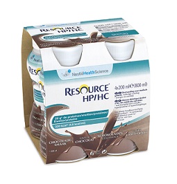 RESOURCE HP/HC CIOCCOLATO 4 BOTTIGLIE 200 ML - Farmacianumberone.it