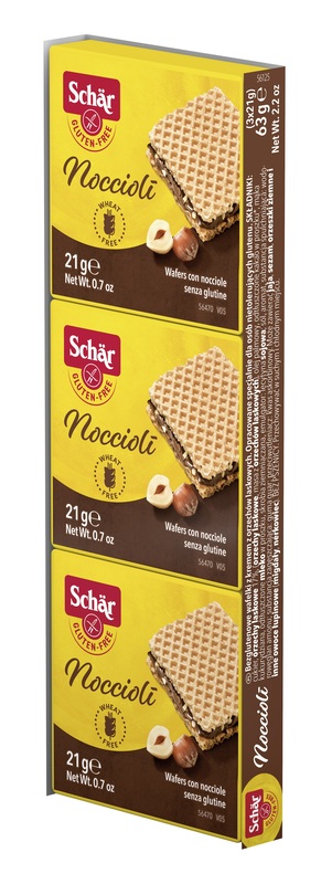 SCHAR NOCCIOLI SNACK 3 PEZZI 21 G - Farmacianumberone.it