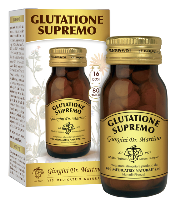 GLUTATIONE SUPREMO 80 PASTIGLIE - Farmacianumberone.it