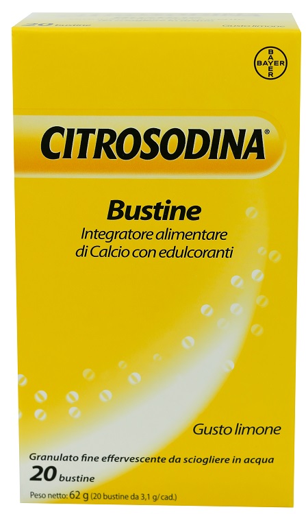 CITROSODINA 20 BUSTINE GRANULATO EFFERVESCENTE - Farmacianumberone.it
