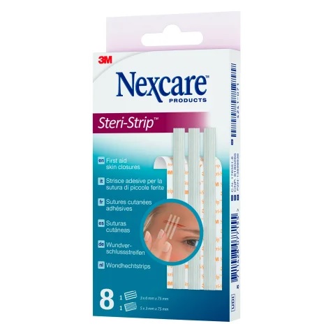 CEROTTO PER SUTURA NEXCARE STERISTRIP 6X75 MM + 3X75 MM - Farmacianumberone.it