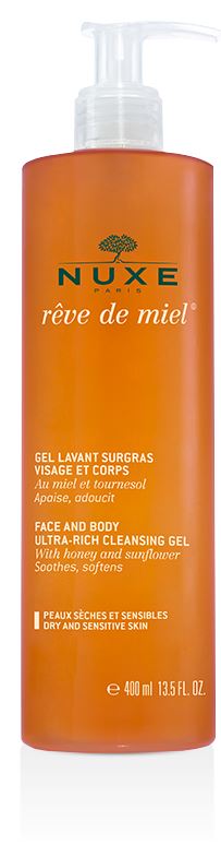 NUXE REVE DE MIEL GEL DETERGENTE VISO E CORPO 400 ML - Farmacianumberone.it
