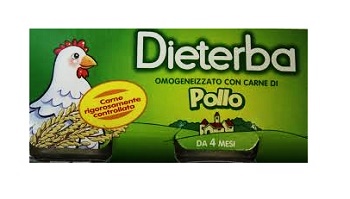DIETERBA OMOGENEIZZATO POLLO 3 PEZZI 80 G - Farmacianumberone.it