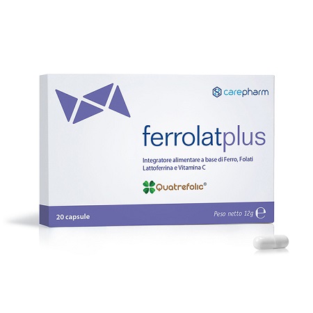 FERROLAT PLUS 20 CAPSULE - Farmacianumberone.it