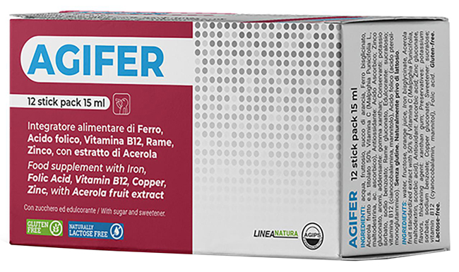 AGIFER 15 STICK 15 ML - Farmacianumberone.it