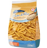 PIACERI MEDITERRANEI PASTA RISO PENNE RIGATE 250 G - Farmacianumberone.it