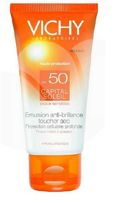 IDEAL SOLEIL VISO DRY TOUCH SPF50 50 ML - Farmacianumberone.it