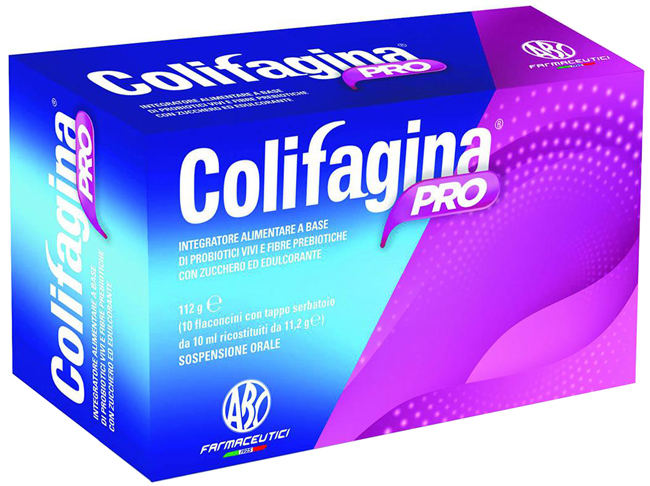 COLIFAGINA PRO 10 FLACONCINI TAPPO SERBATOIO - Farmacianumberone.it