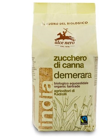 ZUCCHERO DI CANNA DEMERARA BIO INDIA FAIRTRADE 500 G - Farmacianumberone.it