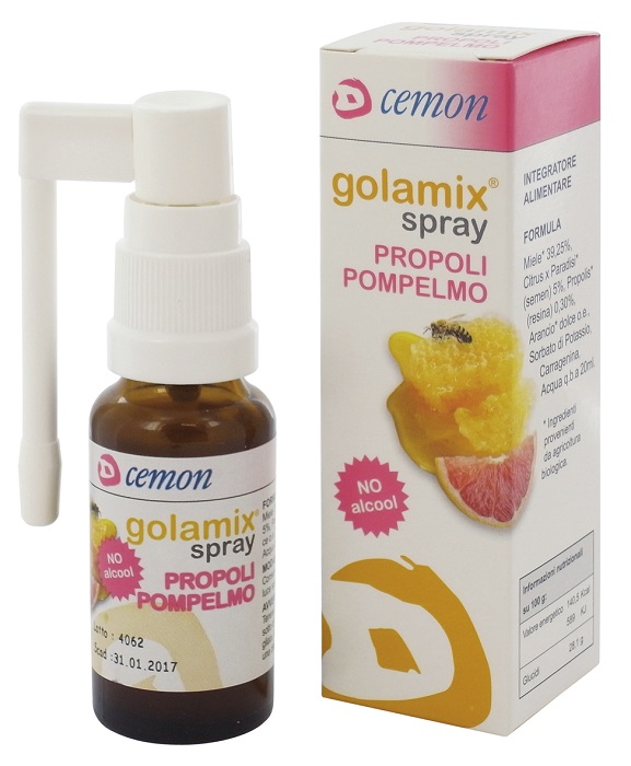 GOLAMIX SPRAY - PROPOLI POMPELMO 20 ML - Farmacianumberone.it