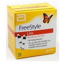 STRISCE MISURAZIONE GLICEMIA FREESTYLE LITE 25 PEZZI - Farmacianumberone.it