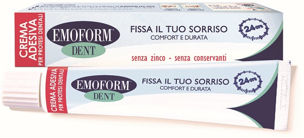 EMOFORM DENT CREMA ADESIVA PER PROTESI DENTALE 45 G - Farmacianumberone.it
