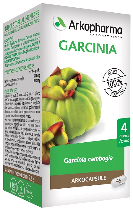 ARKO CAPSULE GARCINIA CAMB 45 CAPSULE - Farmacianumberone.it