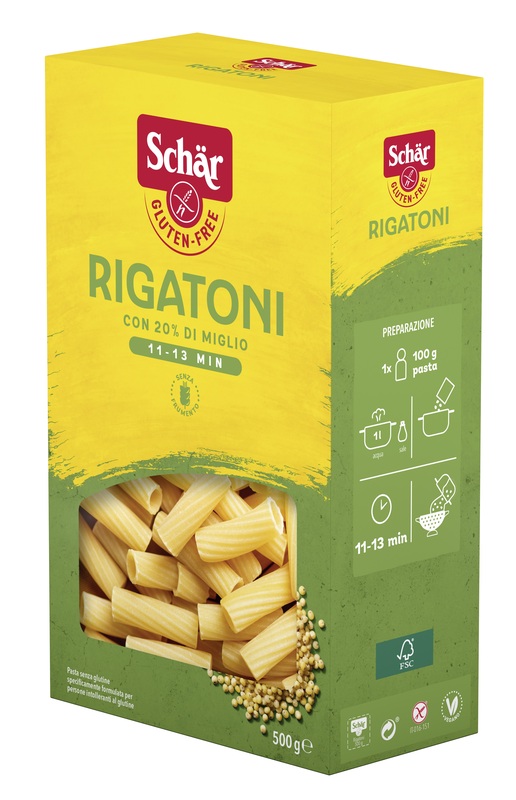 SCHAR RIGATONI 500 G - Farmacianumberone.it