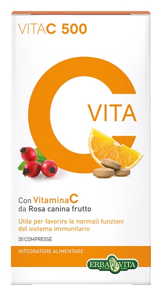 VITA C 500 30 COMPRESSE - Farmacianumberone.it
